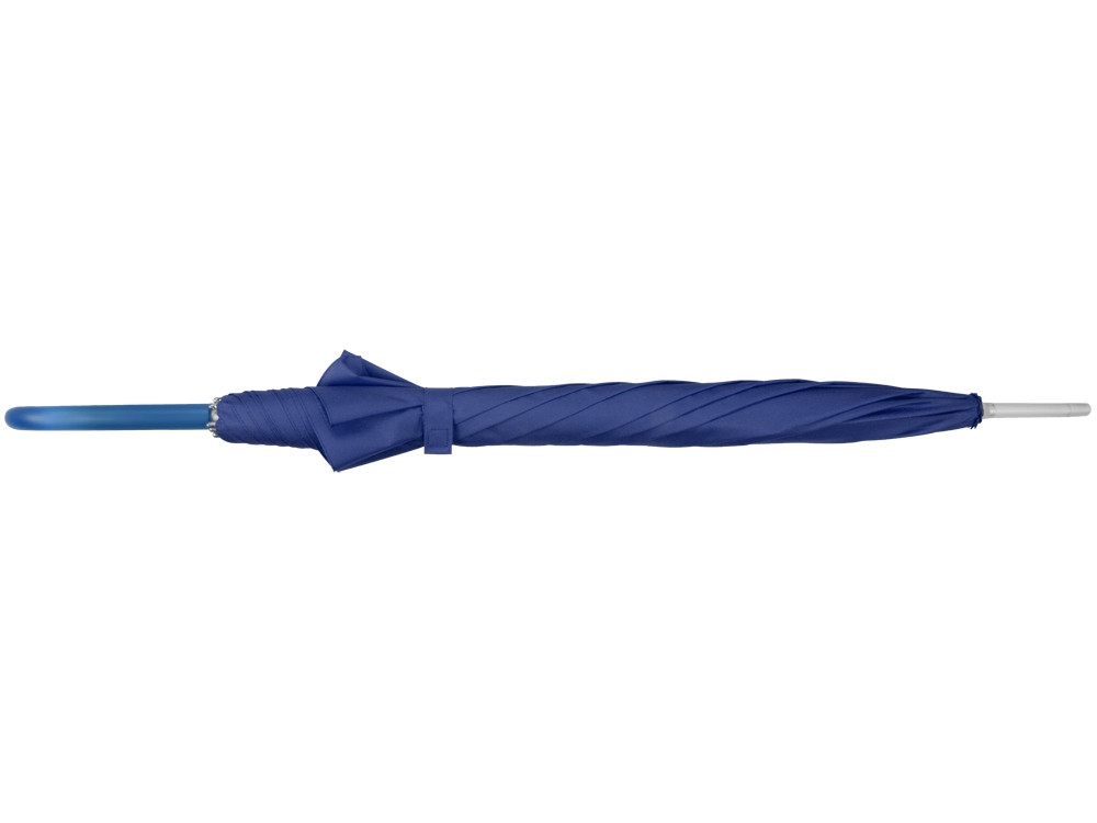 Зонт-трость механический с полупрозрачной ручкой, синий - фото 7 - id-p60498526