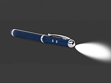 Ручка-стилус Каспер 3 в 1, синий, фото 3