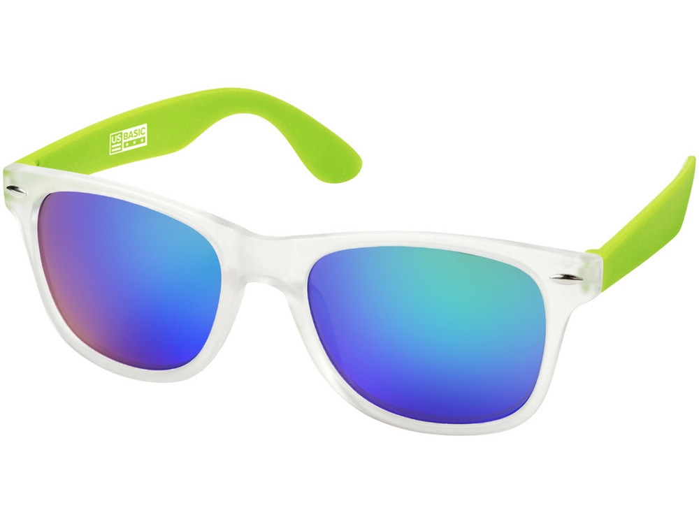 Солнцезащитные очки California, бесцветный полупрозрачный/лайм - фото 1 - id-p55515949