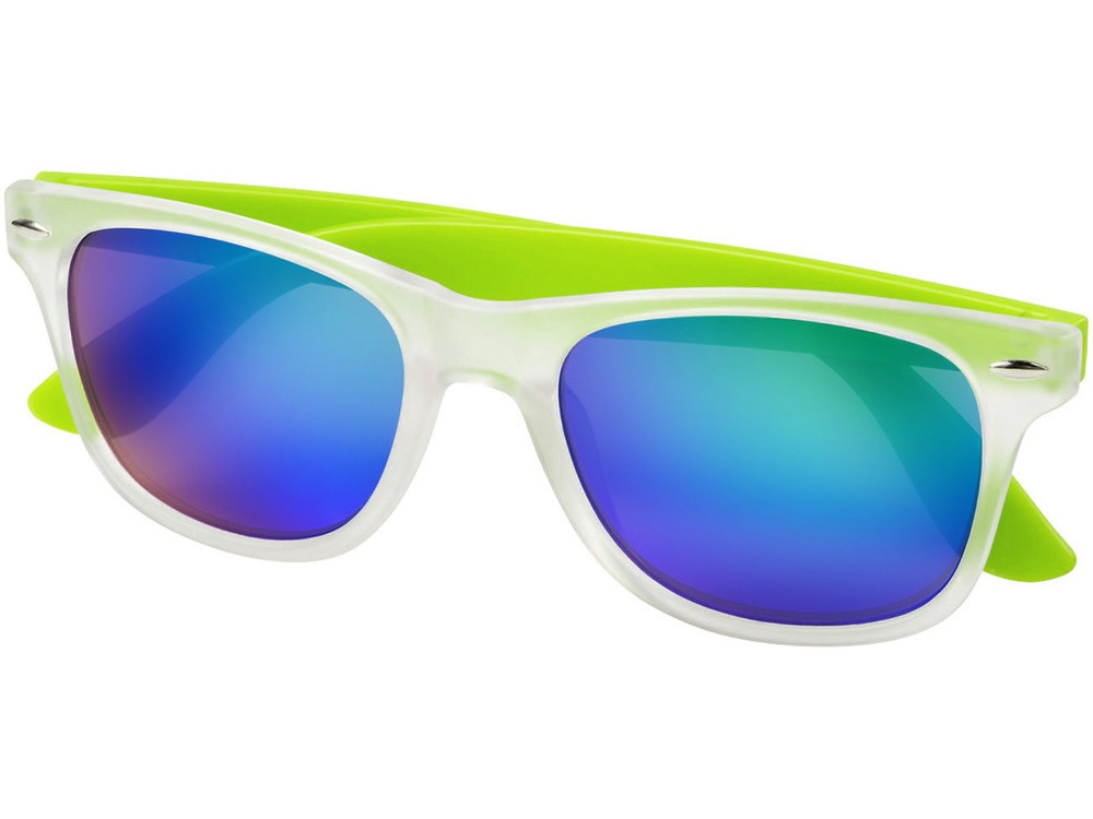 Солнцезащитные очки California, бесцветный полупрозрачный/лайм - фото 3 - id-p55515949