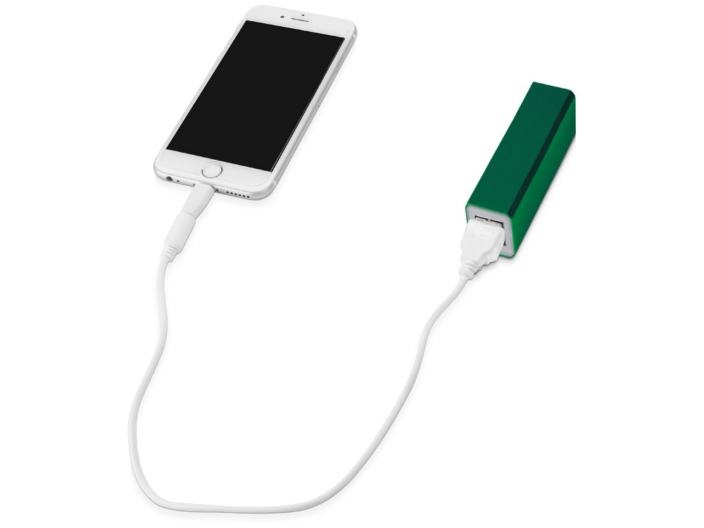 Портативное зарядное устройство Брадуэлл, 2200 mAh, зеленый - фото 2 - id-p55554829