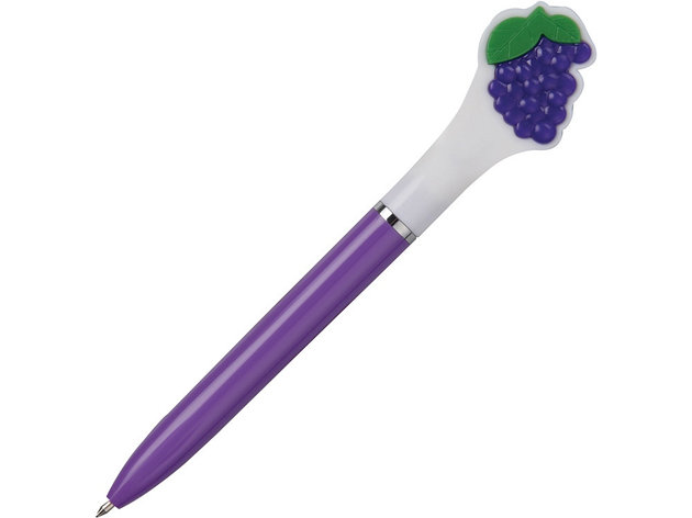 Ручка шариковая  Виноград, фиолетовый, фото 2