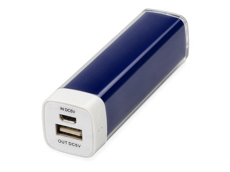 Портативное зарядное устройство Ангра, 2200 mAh, синий, фото 2