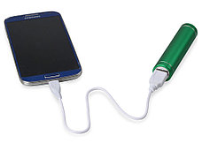 Портативное зарядное устройство Олдбери, 2200 mAh, зеленый, фото 2