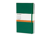 Қатты мұқабалы, Large (13х21см), жасыл түсті Moleskine Classic жазу кітапшасы (желіде)