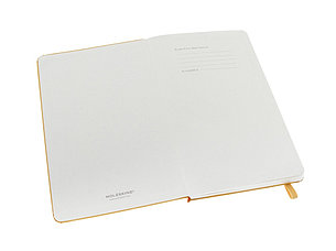 Записная книжка Moleskine Classic (в линейку) в твердой обложке, Large (13х21см), оранжевый, фото 2