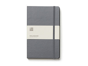 Записная книжка Moleskine Classic (в линейку) в твердой обложке, Pocket (9x14см), серый, фото 2