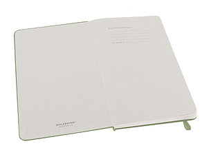 Записная книжка Moleskine Classic (в линейку) в твердой обложке, Large (13х21см), фисташковый, фото 2