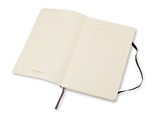Записная книжка Moleskine Classic Soft (нелинованный), Large (13х21см), черный, фото 3