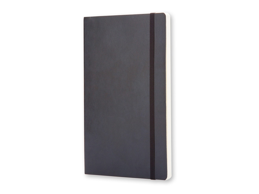 Записная книжка Moleskine Classic Soft (нелинованный), Large (13х21см), черный