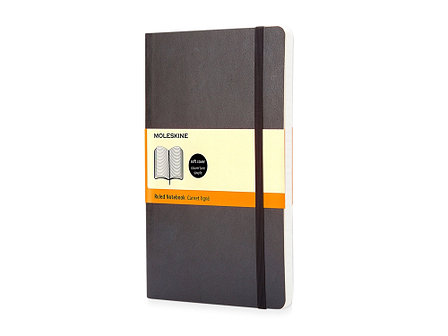 Записная книжка Moleskine Classic Soft (в линейку), Large (13х21см), черный, фото 2