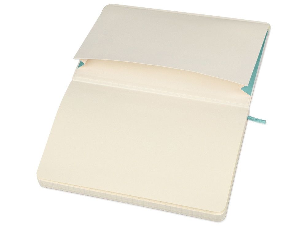 Записная книжка Moleskine Classic Soft (в линейку), Large (13х21см), морская волна - фото 3 - id-p60500020