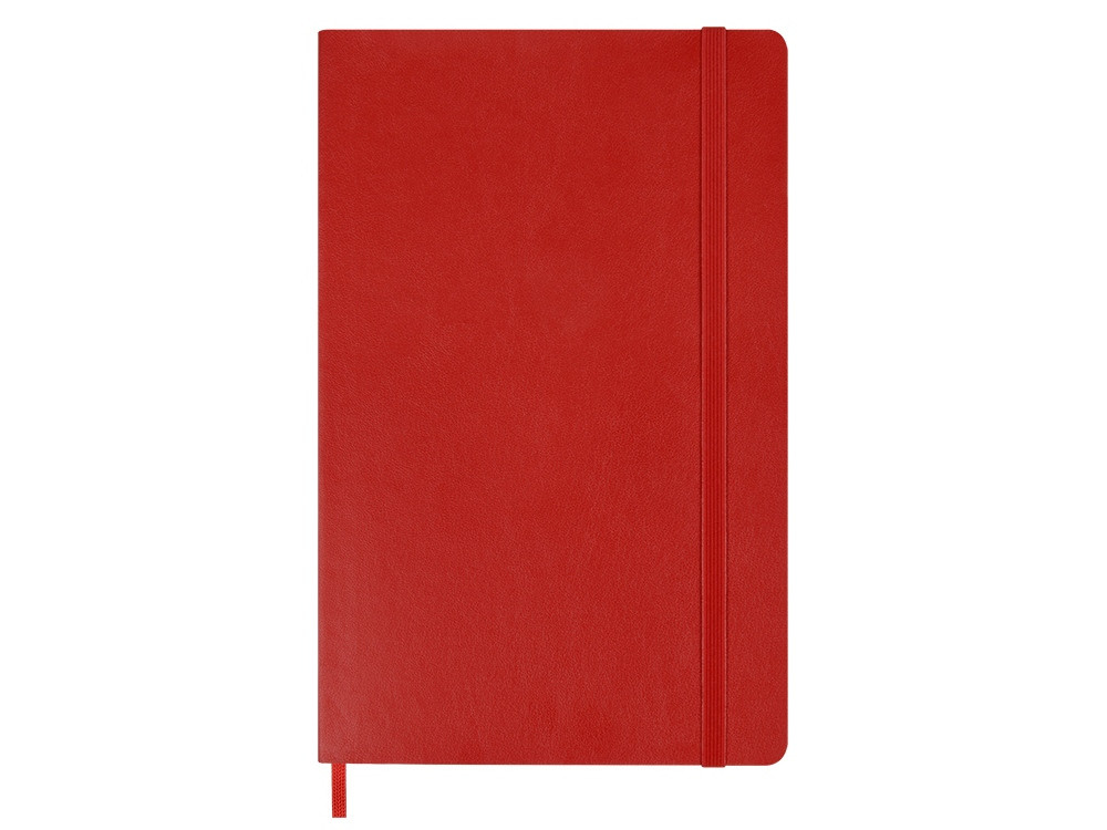 Записная книжка Moleskine Classic Soft (в линейку), Large (13х21см), красный - фото 4 - id-p60500021