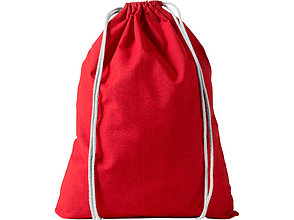 Рюкзак хлопковый Oregon, красный, фото 2