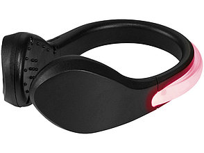 Светодиодный клип для обуви Usain, черный/красный, фото 2
