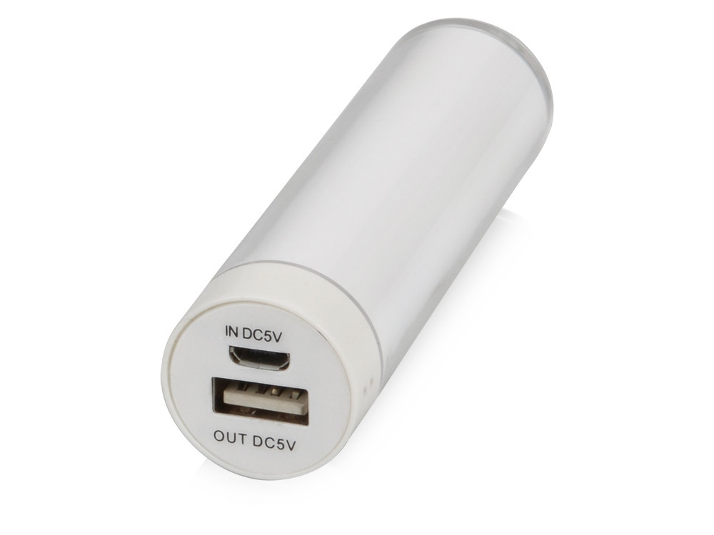 Портативное зарядное устройство Тианж, 2200 mAh, белый