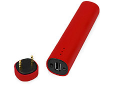 Портативное зарядное устройство Мьюзик, 5200 mAh, красный, фото 2