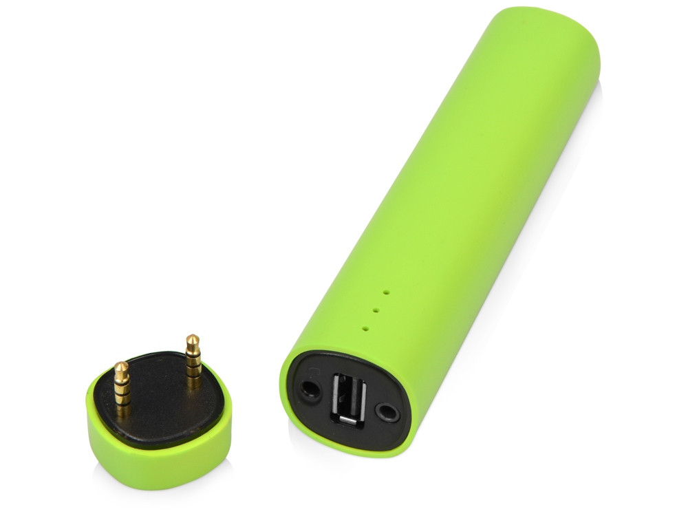Портативное зарядное устройство Мьюзик, 5200 mAh, зеленое яблоко - фото 2 - id-p55554975