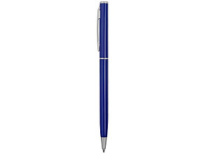 Ручка металлическая шариковая Атриум, синий, фото 2