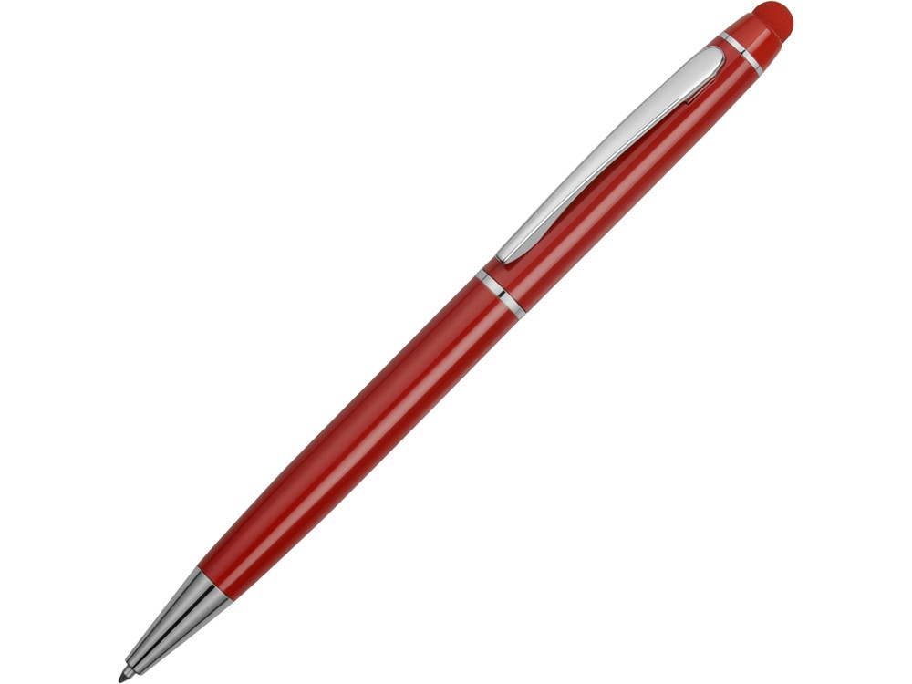 Ручка шариковая Эмма со стилусом, красный - фото 1 - id-p65544019