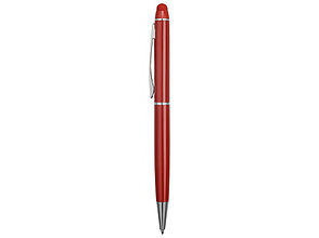 Ручка шариковая Эмма со стилусом, красный, фото 2