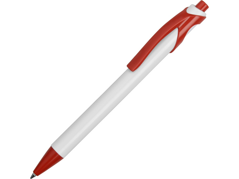 Ручка шариковая Тукан, белый/красный - фото 1 - id-p65544035