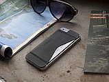Кошелек-накладка на iPhone 5/5s и SE, черный, фото 5