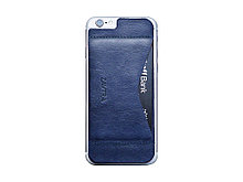 Кошелек-накладка на iPhone 6/6s, синий
