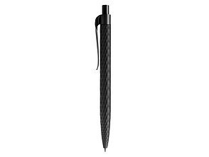 Ручка шариковая QS 01 PRP софт-тач, черный, фото 2