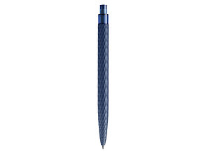 Ручка шариковая QS 01 PRT софт-тач, синий, фото 2