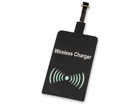 Приёмник Qi для беспроводной зарядки телефона, Micro USB, фото 2