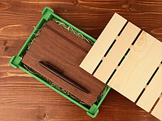 Подарочная деревянная коробка, зеленый, фото 2