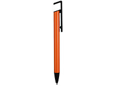 Ручка-подставка шариковая Кипер Металл, оранжевый, фото 2