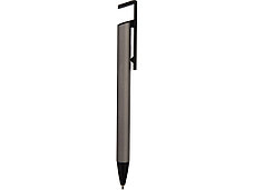 Ручка-подставка шариковая Кипер Металл, серый, фото 2