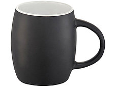 Керамическая чашка Hearth с деревянной крышкой-костером, черный/белый, фото 2