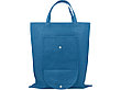 Складная сумка Maple из нетканого материала, синий, фото 2