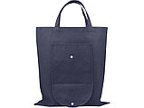 Складная сумка Maple из нетканого материала, темно-синий, фото 6
