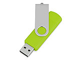 USB/micro USB-флешка 2.0 на 16 Гб Квебек OTG, зеленое яблоко, фото 2