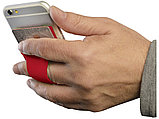 Картхолдер для телефона с отверстием для пальца, красный, фото 5