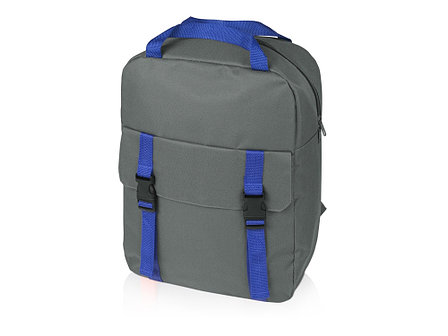Рюкзак Lock, серый/синий, фото 2