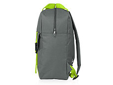 Рюкзак Lock, серый/зеленое яблоко, фото 3