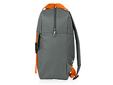 Рюкзак Lock, серый/оранжевый, фото 3