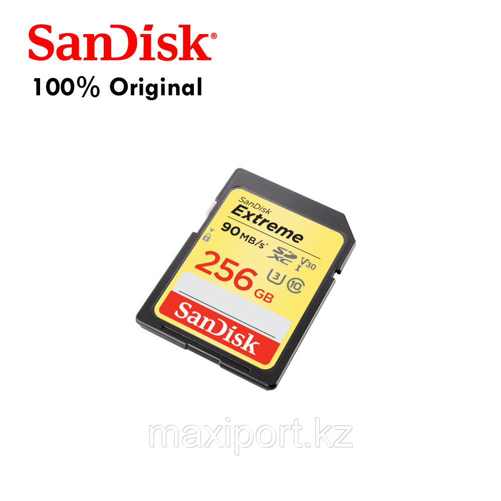 Sdxc Card SanDisk Extreme 256GB 90MB/S UHS-1 U3