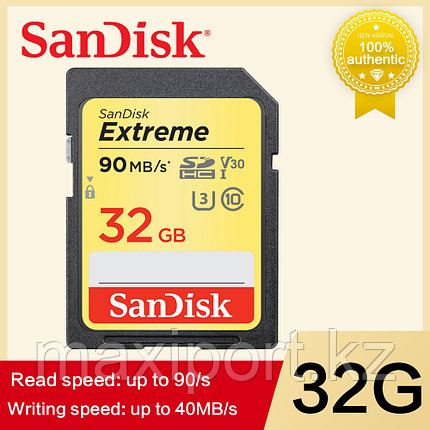 Sdhc Card SanDisk Extreme 32GB 90MB/S UHS-I U3, фото 2
