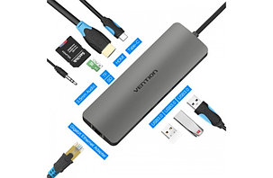 Vention Type-C Multi-function Adapter CGNHA, фото 2