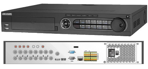 DS-7316HQHI-SH - 16-ти канальный гибридный видеорегистратор с разрешением записи до 2MP на канал, с 4