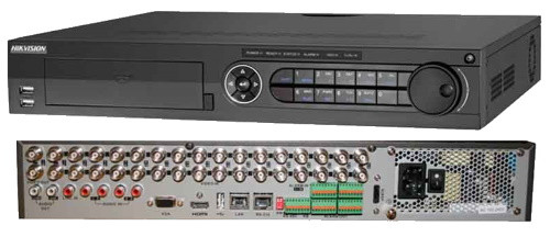 DS-7332HGHI-SH - 32-х канальный гибридный видеорегистратор с разрешением записи до 2MP на канал, с 4