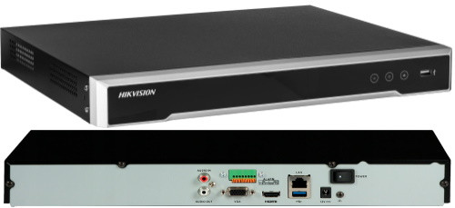 DS-7608NI-I2 - 8-ми канальный сетевой 12МP-видеорегистратор.
