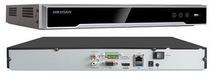 DS-7608NI-K2 - 8-ми канальный сетевой 4К-видеорегистратор.