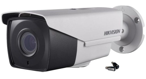 DS-2CE16D7T-IT3Z + DS-1H18 - Комплект 2MP уличной цилиндрической варифокальной (моторизованный) HD-TVI-камеры